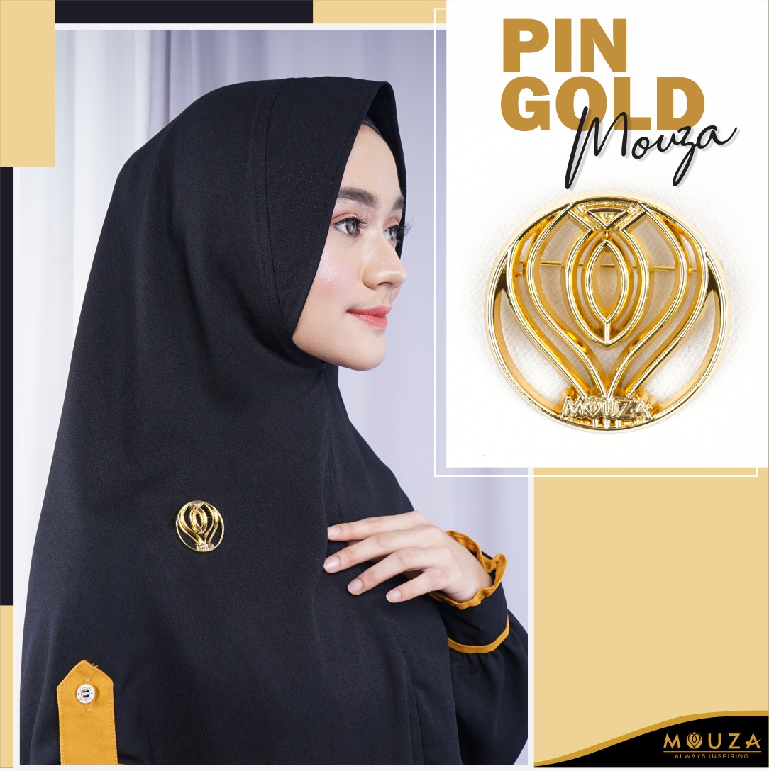 Pin Gold Mouza